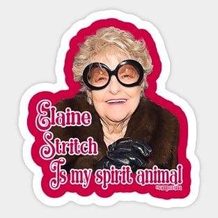 Elaine Stritch Sticker